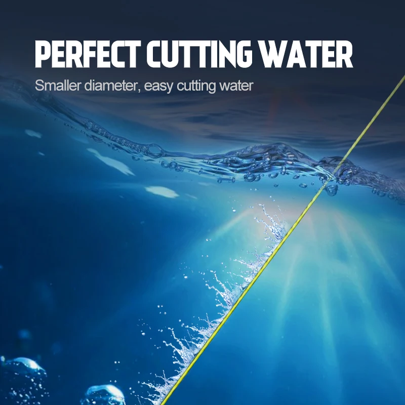 Hunthous braided line 8 strands cores pe fishing line multifilament wicker fishing cord string 300m 500m 1000m for bass