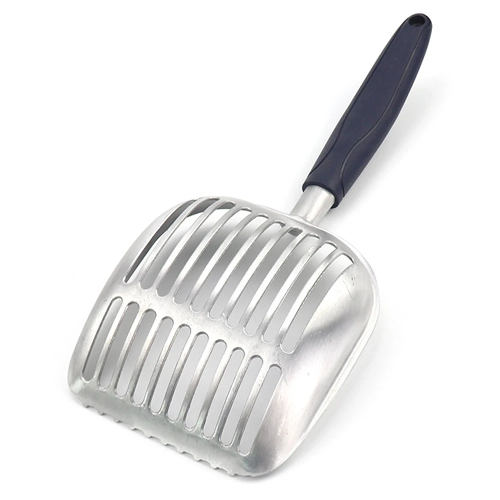 Portable Metal Hollow Litter Shovel Pet Sand Shit Waste Sifter Scoop Cleaning Tool