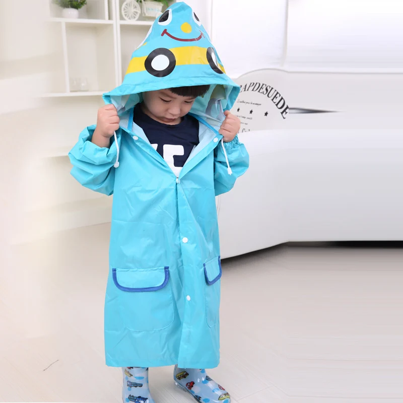 Impermeable Rain Coat Poncho Raincoat Kids Boy Long Raincoats Baby
