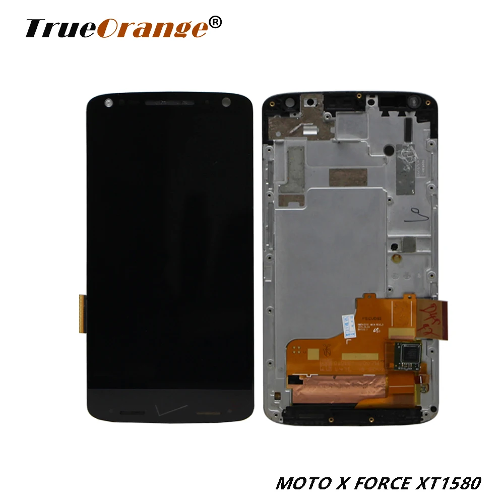 ЖК дисплей для Motorola moto x force XT1580 сенсорный дигитайзер в сборе с рамкой Бесплатная