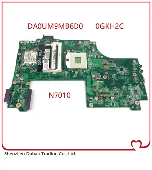 

（Free Shipping) For DELL 17R N7010 Laptop Motherboard 0GKH2C CN-0GKH2C GKH2C DA0UM9MB6D0 Original mainboard WITH HM57 100% Test