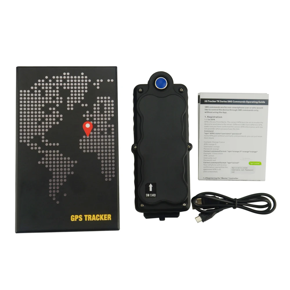 with box TK20SSE водонепроницаемый gps трекер добавить солнечное устройство слежения с 20000 мАч съемный аккумулятор встроенный датчик оповещения о падении локатор - Цвет: with box