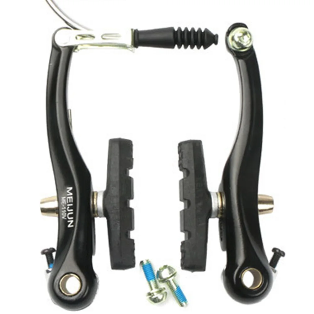 Freni V-Brake Per MTB - Set Anteriore E Posteriore In Alluminio Argento