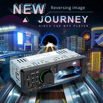 

1 Din Car Radio Stereo Autoradio Auto Radio Para Coche USB Bluetooth Handsfree MP5 Player Reverse Image Car Stereo 1din Radio