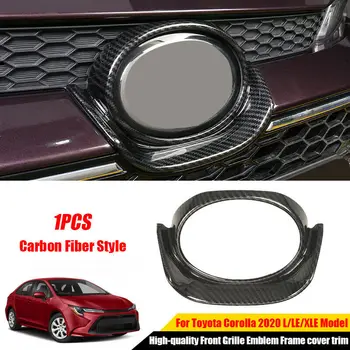 

1pcs Front Grille For Toyota 2020 Corolla Emblem Frame Cover Trim Decorate Accessory