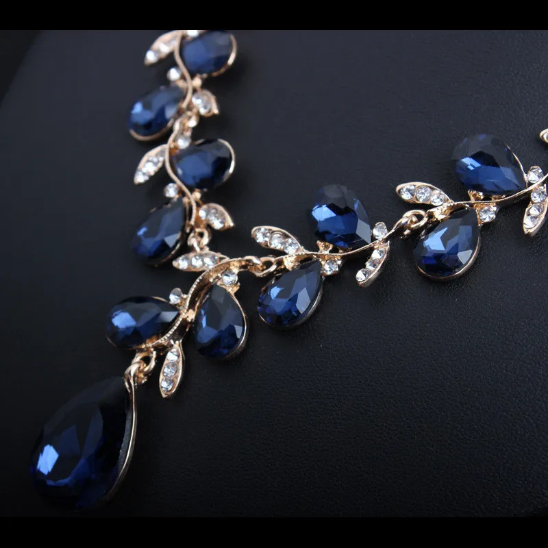 Water Drop Crystal jewelry