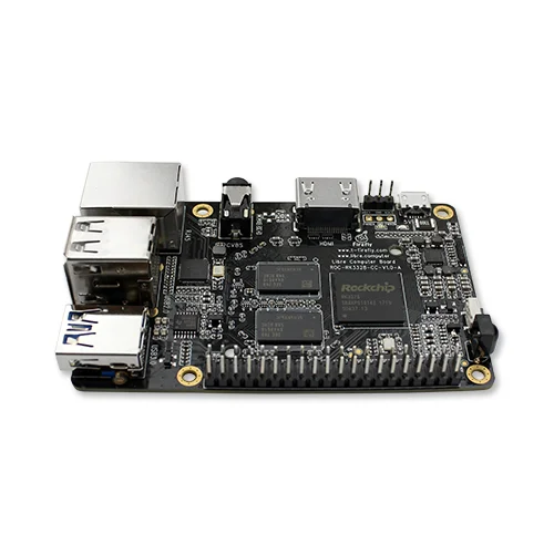Android Linux ROC-RK3328-CC четыре ядра 64 бит с открытым исходным кодом материнская плата для многосистемной один стандарт