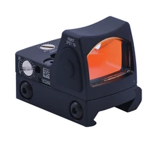 Rmr mira red dot sigh estilo red dot, mira com interruptor para rifle de caça