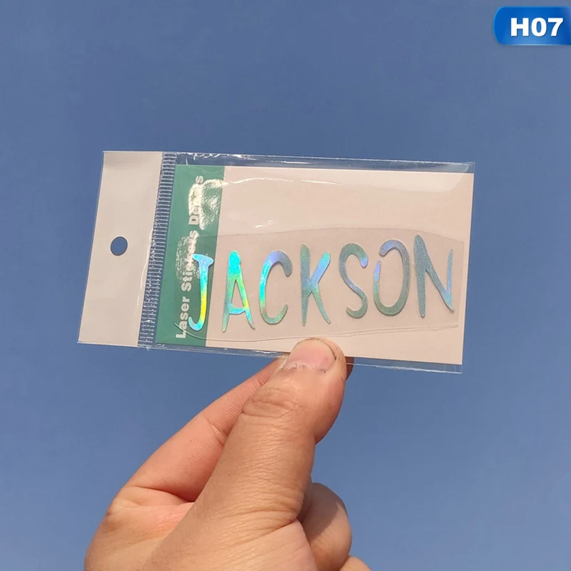 GOT7 SEVENTEEN TWICE JIMIN JUNG KOOK V Bangtan мальчики лазерные наклейки для armyBomb Lightstick ноутбук стикер Декор - Цвет: H07