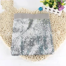 

Sexy bag hip high waist stretch skirt female sequin bag skirt stretch tight nightclub dance show girl next door