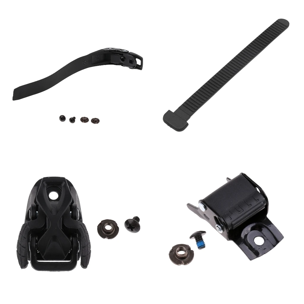 Moun Set Inline Roller Skate Shoes Tie Energy Strap Screws Spider Buckle Clasp Clip