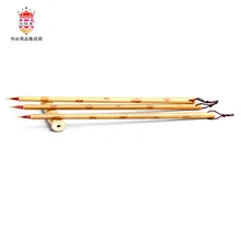 Красная небольшая обычная для письма щетка с резьбой натуральная бамбуковая щетка, что Европа с сутрой сердца кисть для письма Bumi Jiangxi кисть для письма