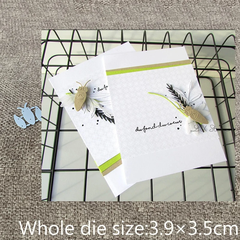 Металлические режущие штампы XLDesign высечки насекомое Цикада украшения для