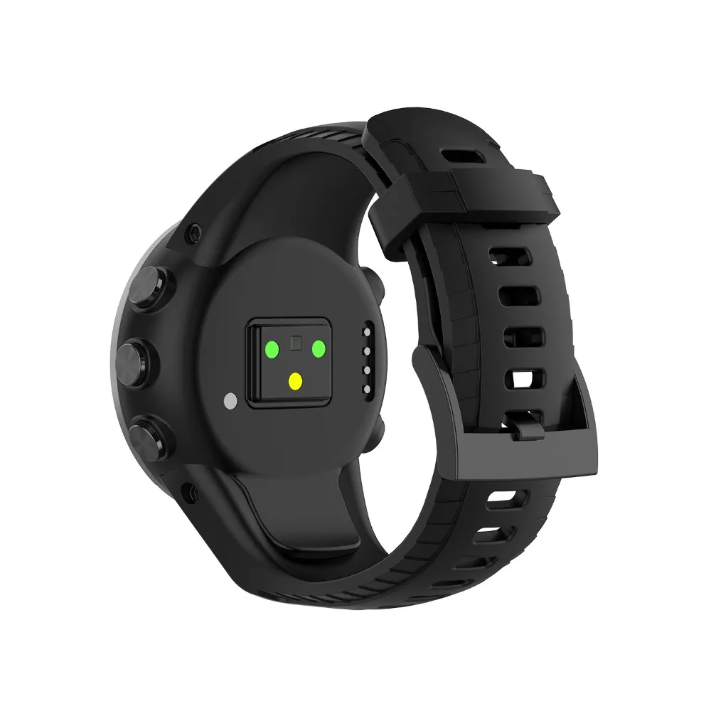 2 в 1 COMLYO Смарт-часы USB зарядное устройство кабель для Suunto 5 Силиконовый Браслет замена Браслет для suunto 5 ремешок для часов