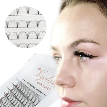

Short Stem Premade Fans Eyelashes 3D/4D/5D/6D/8dD/10D Russian Volume Extensions Individual Eyelash Extension Make Up