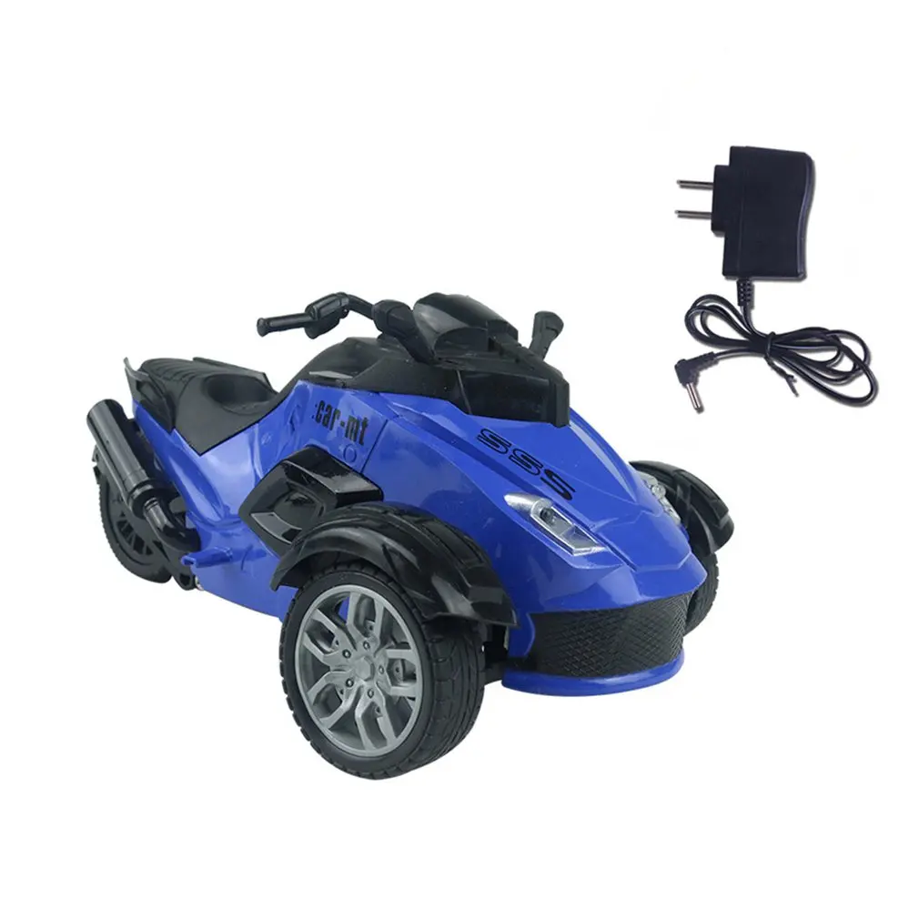 1/14 4CH инфракрасный пульт дистанционного управления RC автомобиль высокоскоростной гоночный 3 колесный ATV готов к запуску мотоцикл трехколесный велосипед внедорожный автомобиль игрушка