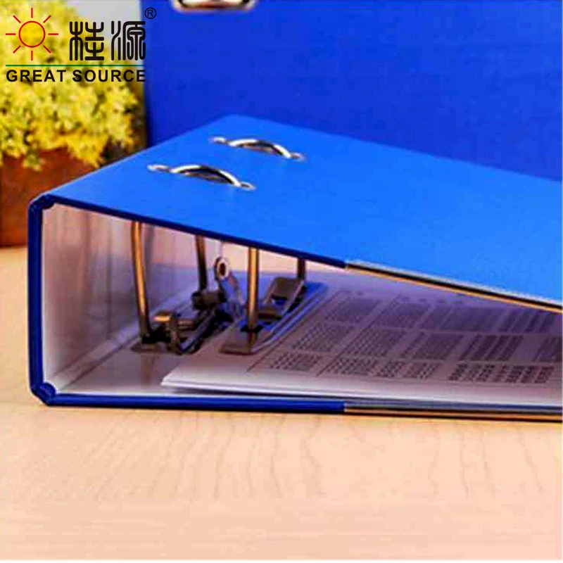MQQ A3 Lever Arch File 2 D-Rings Paper Board Folder Pull Stationery Document Storage Folder (2PCS)