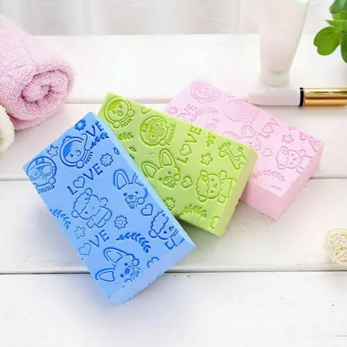 Brushs Bath-Tools Dead-Skin-Remover Shower Water-Sponge Cleaning Baby Wipe Absorb Print