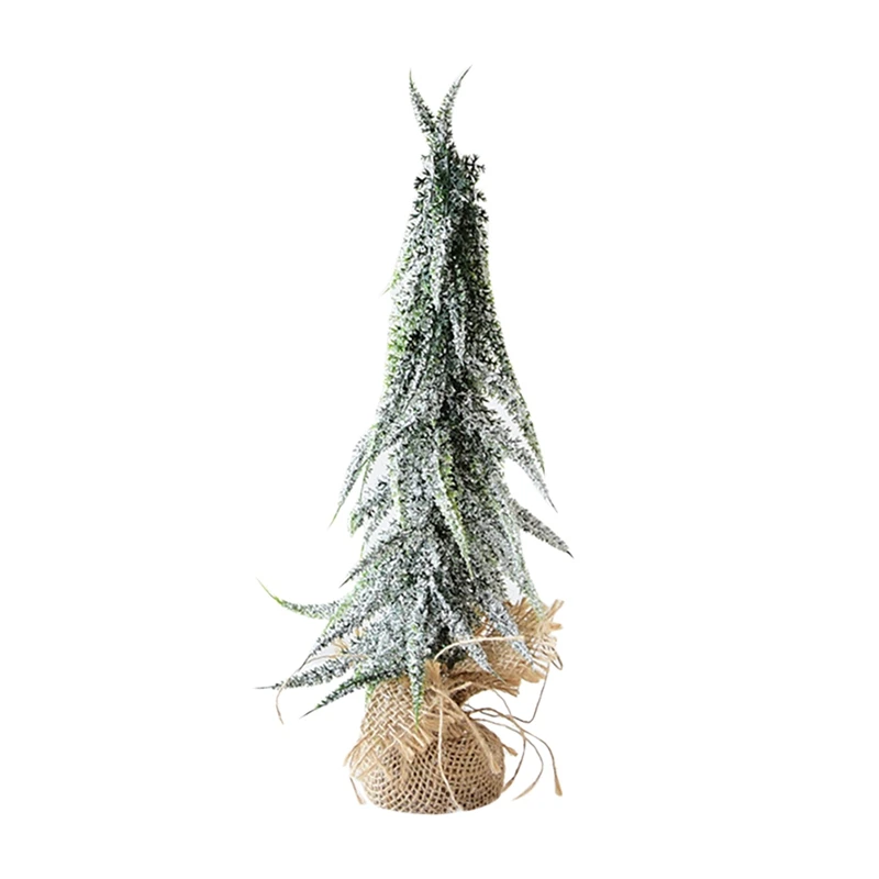 Искусственный орнамент Kerstboom для дома и офиса, стекающиеся Рождественские елки, праздничные вечерние украшения для рабочего стола - Цвет: A3