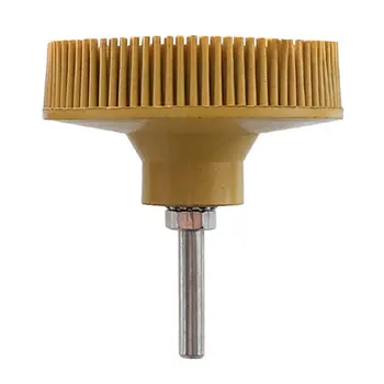 

Polishing Wheels Grit 50 80 120 Radial Bristle Disc 2 inch 3 inch Emery Rubber Abrasive Brush 1/4" 6.35mm Dremel Accessories