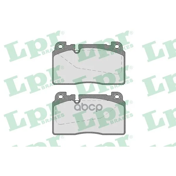 Колодки Тормозные Audi Q5 13- Передние Lpr 05p1804 Lpr арт. 05P1804