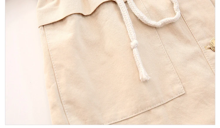 Spring Clothing Jeans Coat for Girls Denim Jackets Cartoon Children Outerwear Kid Active Autumn Clothes Teenager Long Trench Top
