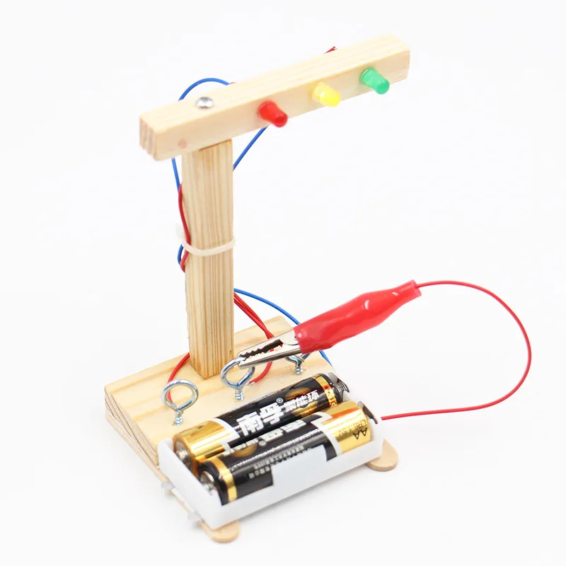 

Material for Making DIY Children Science And Technology Small Handmade Non-Traffic Lights Small Invention Young STUDENT'S Scienc