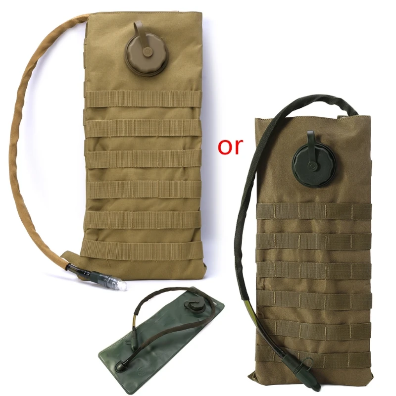 2.5L Molle военный гидратационный рюкзак для велоспорта, пешего туризма, кемпинга, верховой езды, сумка для воды M7DC