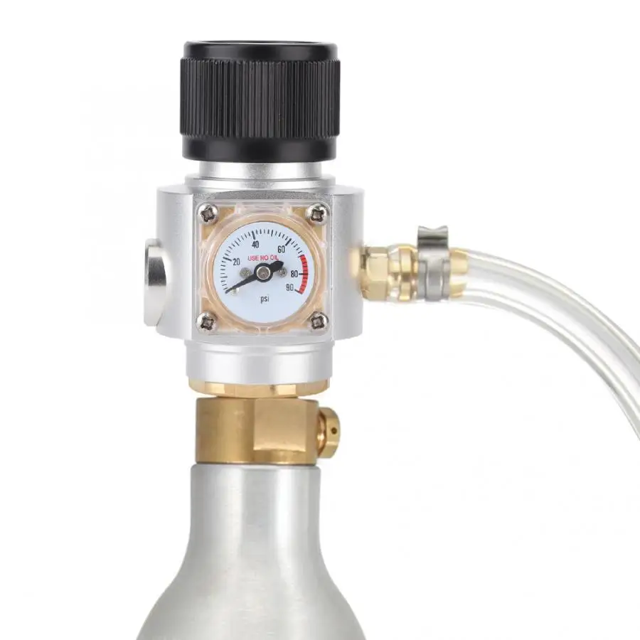 Соломинки из нержавеющей стали алюминиевые Tr21x4 нить CO2 зарядное устройство комплект Сода Оборудование Аксессуары для газировки пива пивоварения