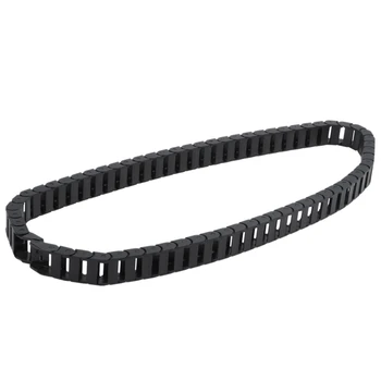 

New 10 x 20mm 1M Open On Both Side Plastic Towline Cable Drag Chain