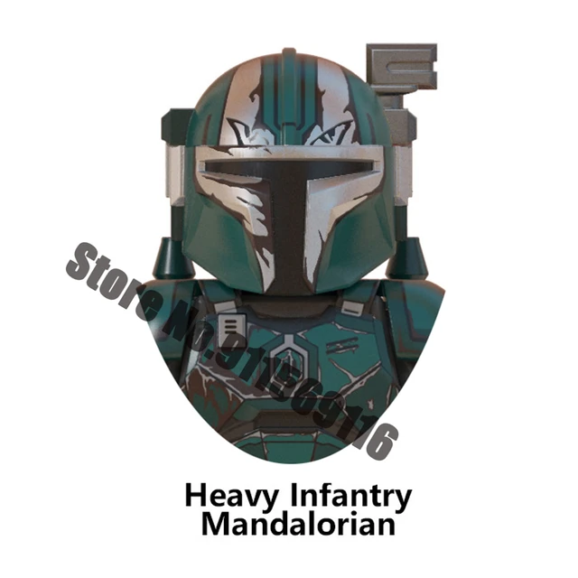 DISNEY Din Djarin Mandalorian Building Blocks Jango Boba Fett Grogu Baby Yoda Paz Vizla Bo-Katan Sabine Wren Brick Figure Toy WM995