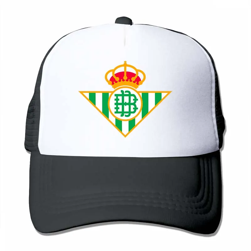 Бейсболка с логотипом Betis для мужчин и женщин, модная Регулируемая Кепка - Color: 4-Black