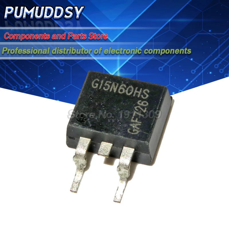 10PCS SGB15N60HS G15N60HS TO-263 IGBT 600V 15A | Электронные компоненты и принадлежности