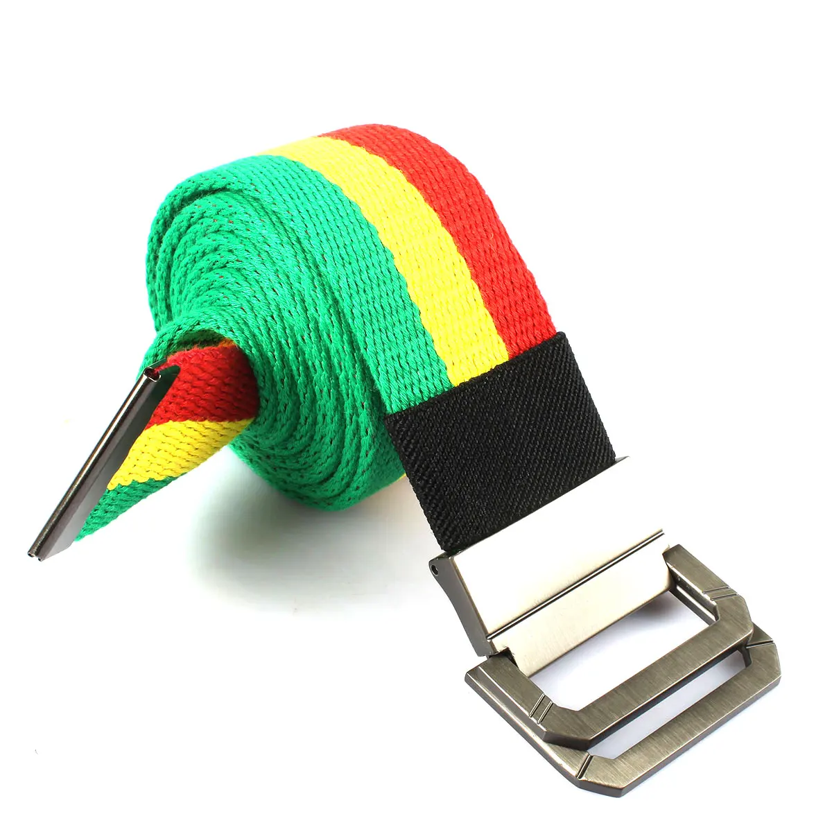 Rasta Jamaican RGY Canvas Belt with Styilish Buckle bulliant belt