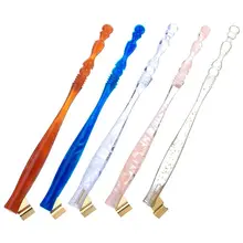 Антикварная английская косая каллиграфия Dip Ручка Держатель рукописный почерк Ручной Работы Медный писец Подарочная авторучка