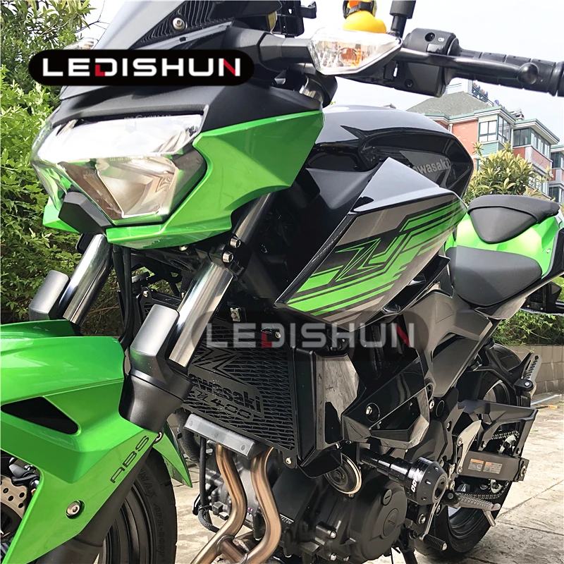 Для Kawasaki Z400 18 19 2019 аксессуары для мотоциклов решетка радиатора крышка защита из