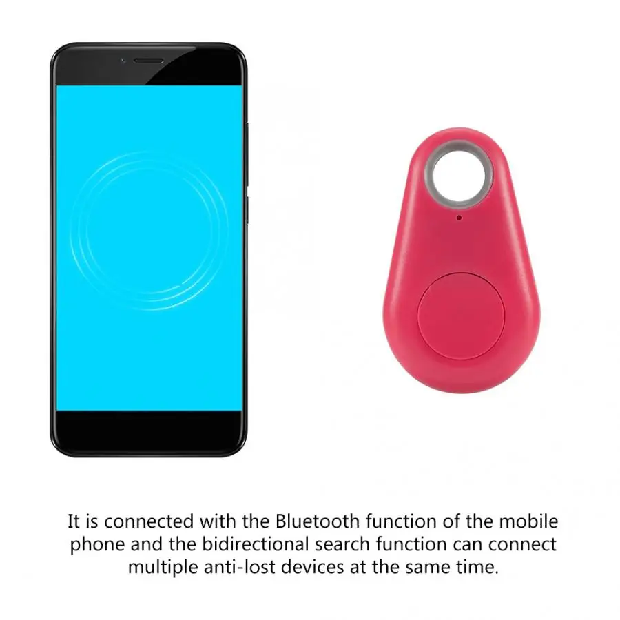 Мини Bluetooth сумка кошелек ключ домашнее животное против потери умный локатор