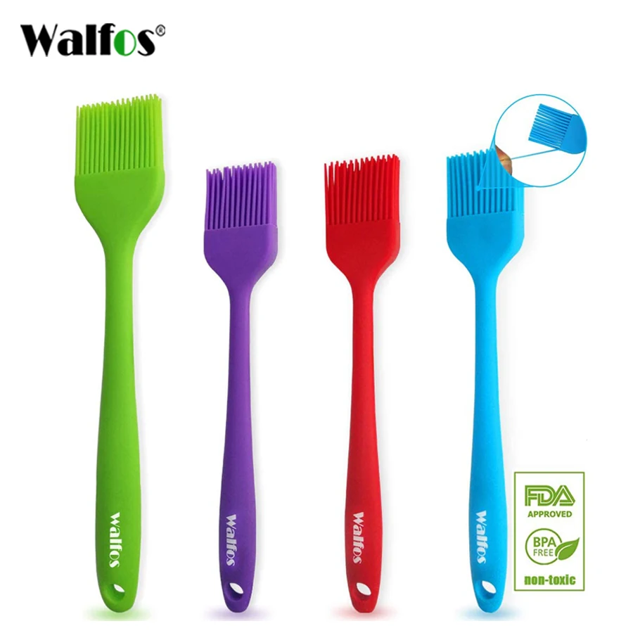 Silicone Basting Pastry Brush Cakes Cooking Brush Oil Sauce Butter  Marinades Baster Food Brushes, Kitchen Baste Grill Baking BBQ - AliExpress