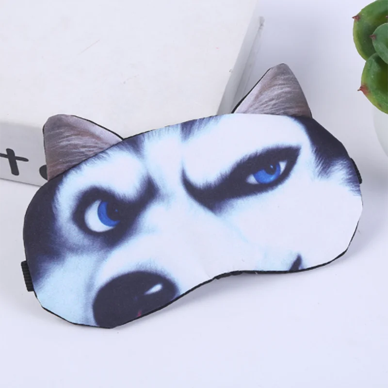 3D Animal Sleep Mask Eye Mask Eyeshade Cover Shade Natural Sleeping Eye Patch Soft Blindfold
