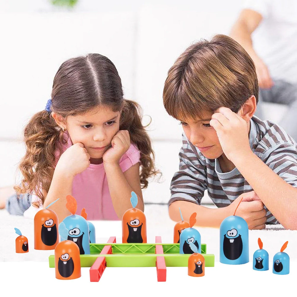 12 шт., Интерактивная доска для игрушек с героями мультфильмов, Gobblet Gobblers, шахматы для семьи, родителей и ребенка