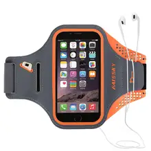 Haissky 6,5 “Universal corriendo brazaletes deportivos para iPhone 11 Pro Max Xs Max XR gimnasio caso para Samsung Nota 10 S10 S9 S8