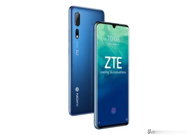 Смартфон zte Axon 10 Pro 5G, 6,47 дюймов, Восьмиядерный процессор Snapdragon 855, 12 Гб ОЗУ, 256 Гб ПЗУ, 9,1 МП, отпечаток пальца, NFC, Android