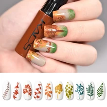 KADS Красный Серии Искусства Ногтя Стемпинга Штамповка Печать 1 Бутылки Штамповки Ногтей лак Акриловая Краска Инструмент на Весь Сезон Использования Лака Для Ногтей