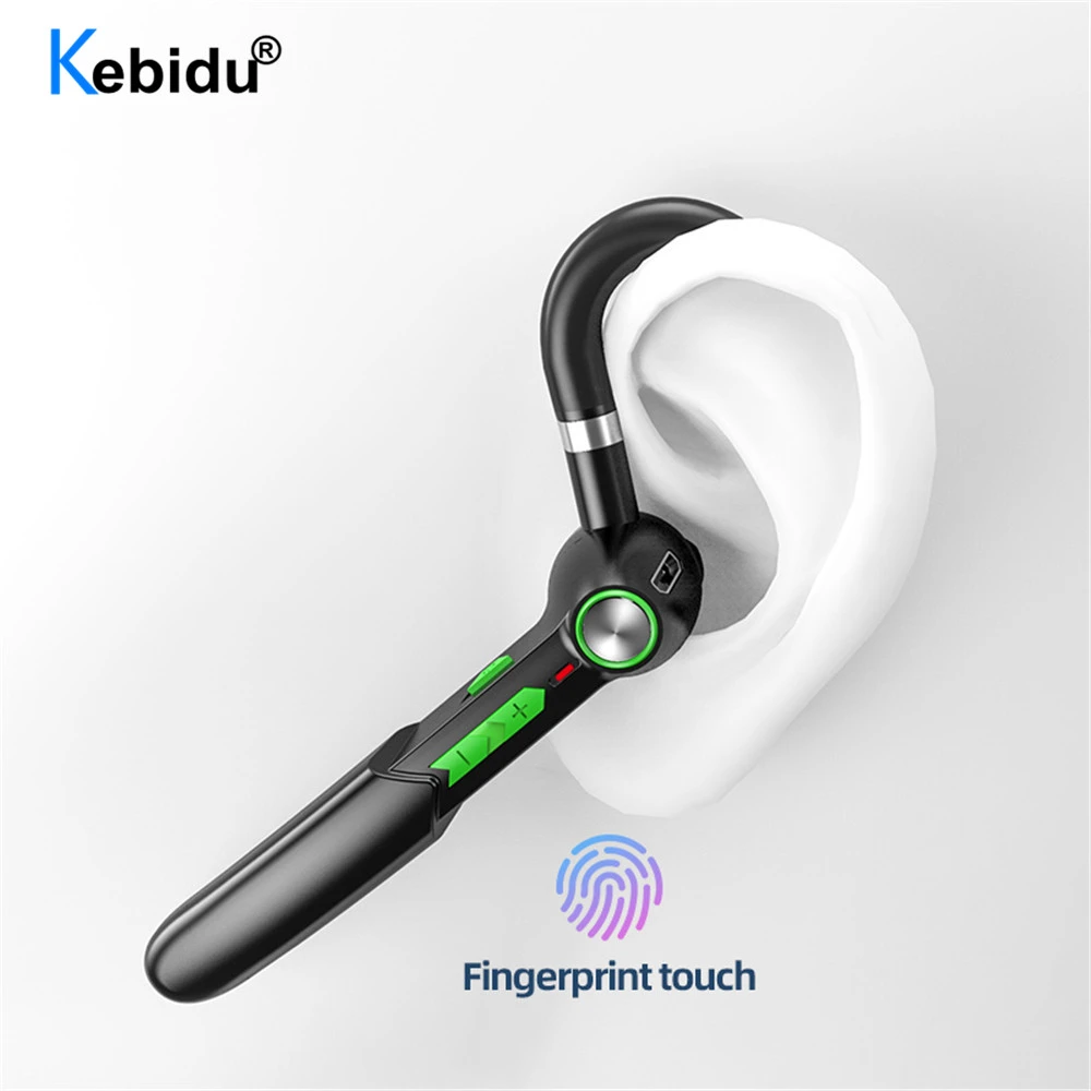 ハンズフリーhifi 5 0 Bluetoothヘッドセット指紋タッチワイヤレスイヤホンiphone Xiaomi防水イヤホンとマイクのhd通話 Bluetooth イヤホン ヘッドホン Aliexpress