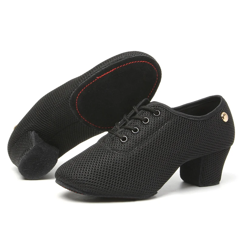 SWDZM Women's Dance Sneakers Tango Ballroom Salsa Dancing Shoes Latin Modern Standard Dance Shoes Fashion sandals dance shoes