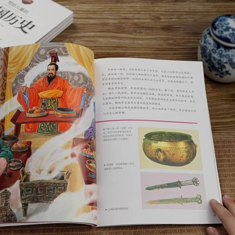 Китайские книги истории для детей с почти 100 замечательными историями и тысячами