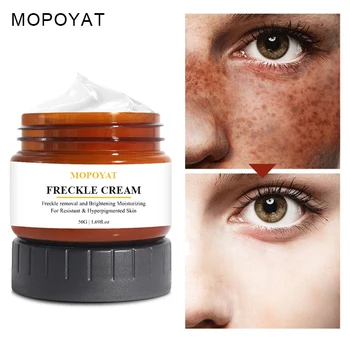

50g Whitening Freckles Cream Powerful Spot Remover Anti Aging Eliminates Yellowing And Acne Beauty Face Essence Cream TSLM1