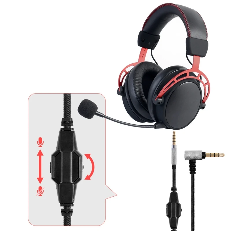Для HyperX Cloud Mix Alpha- Gaming Headsets аудио кабель для наушников-Cord Line 3 5 мм | Электроника