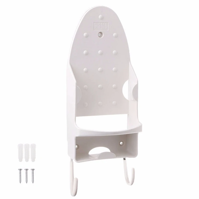 

Wall Mounted Electric Rest Stand Heat-Resistant Rack Hanging Ironing Board Holder Home Dryer Accessories White