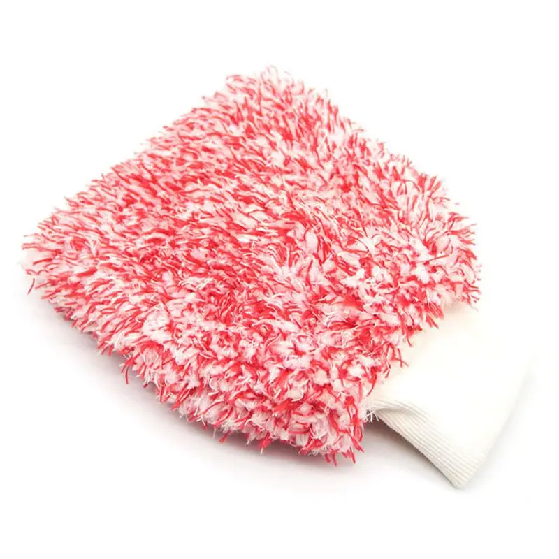 

Car Soft Cleaning Glove Ultra Soft Car Wash Mitt Easy To Dry Auto Detailing Mitt X5XF